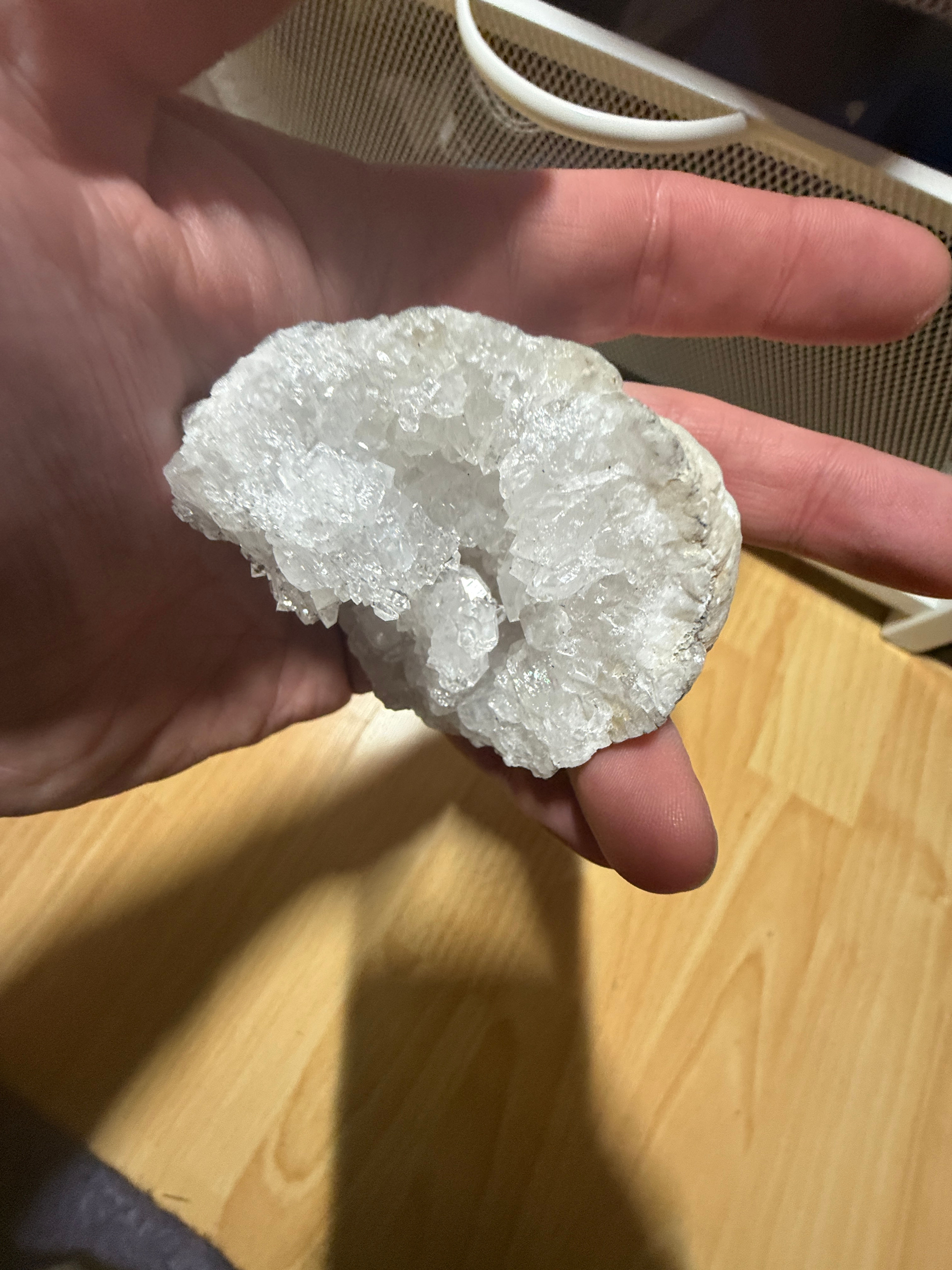 Clear Quartz Geode Specimen