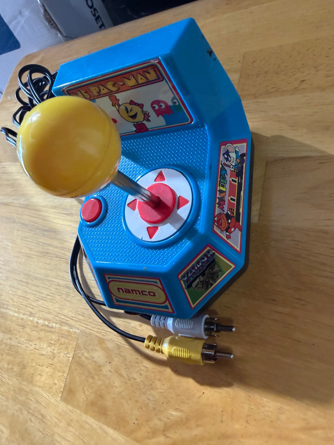 Namco Ms. Pac-Man 5-in-1 Plug & Play TV Games Joystick Tested