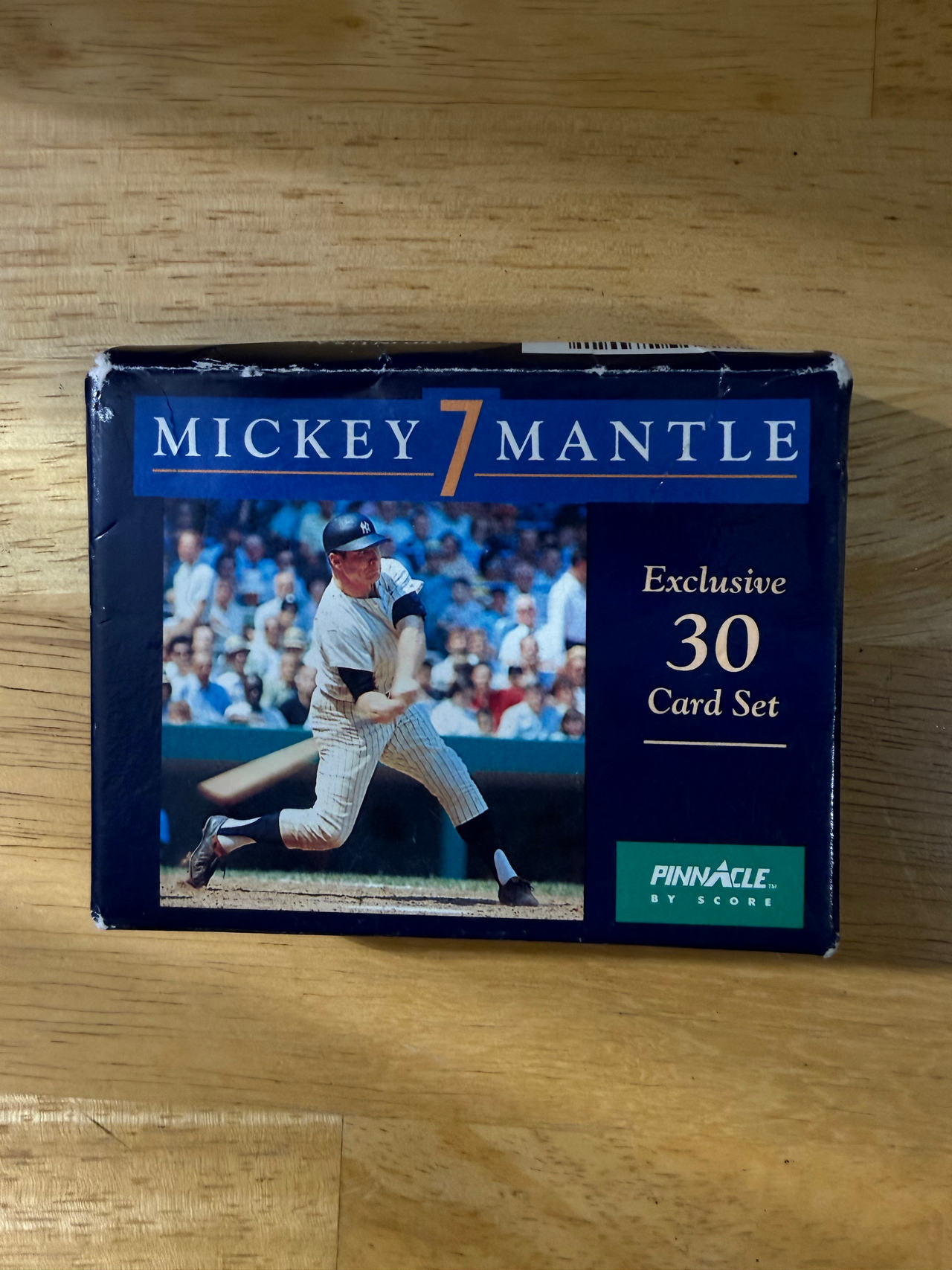 1992 Pinnacle Mickey Mantle Exclusive 30 Card Set