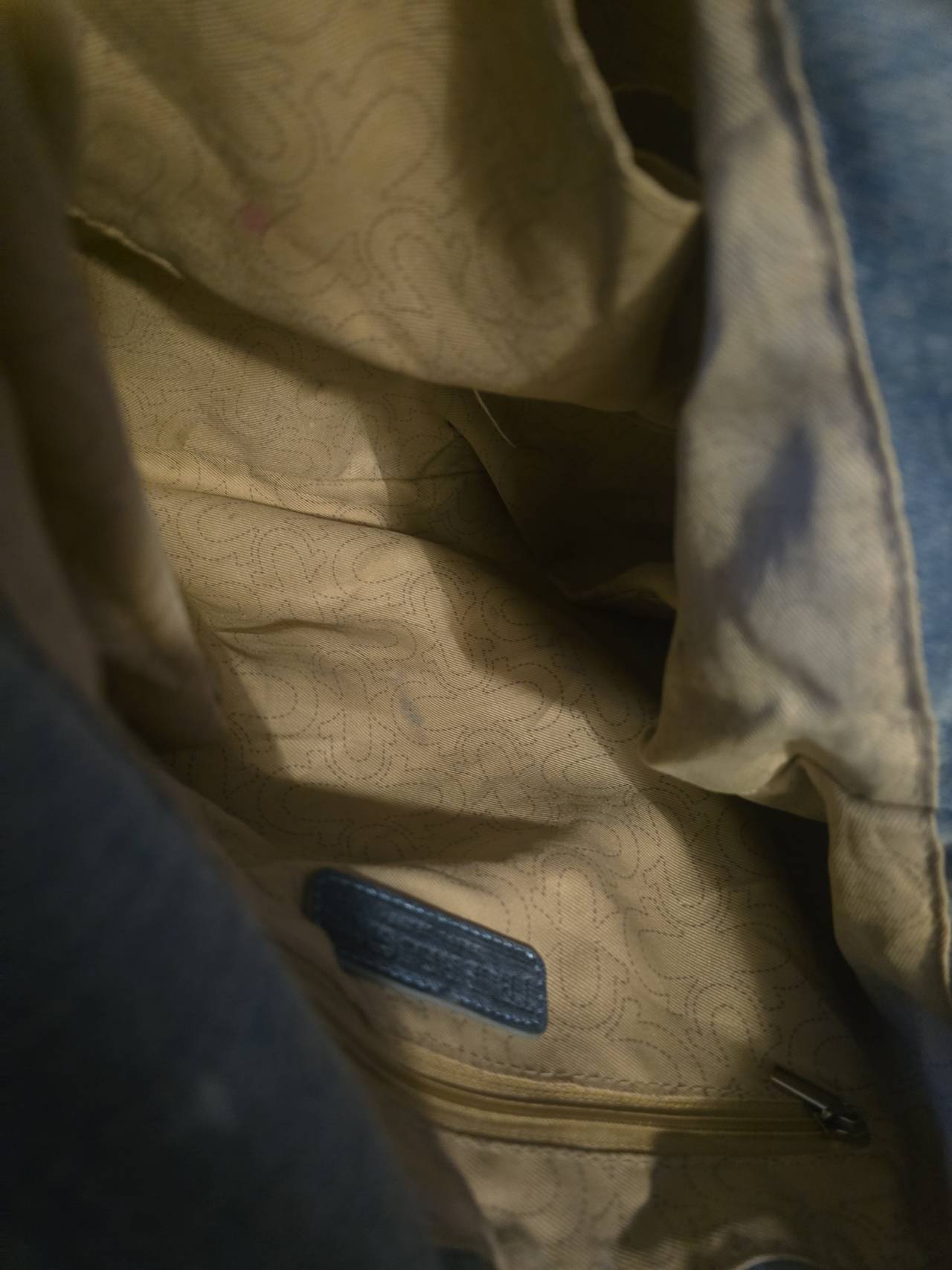 True Religion Denim Tote Bag