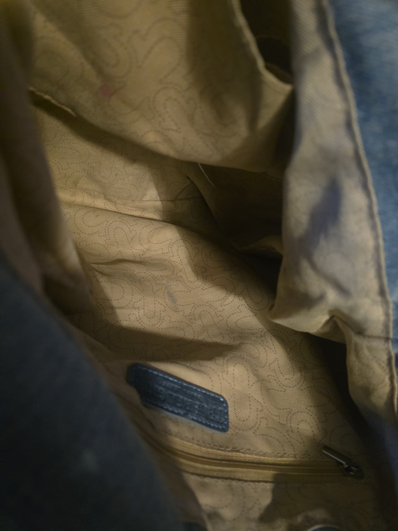 True Religion Denim Tote Bag