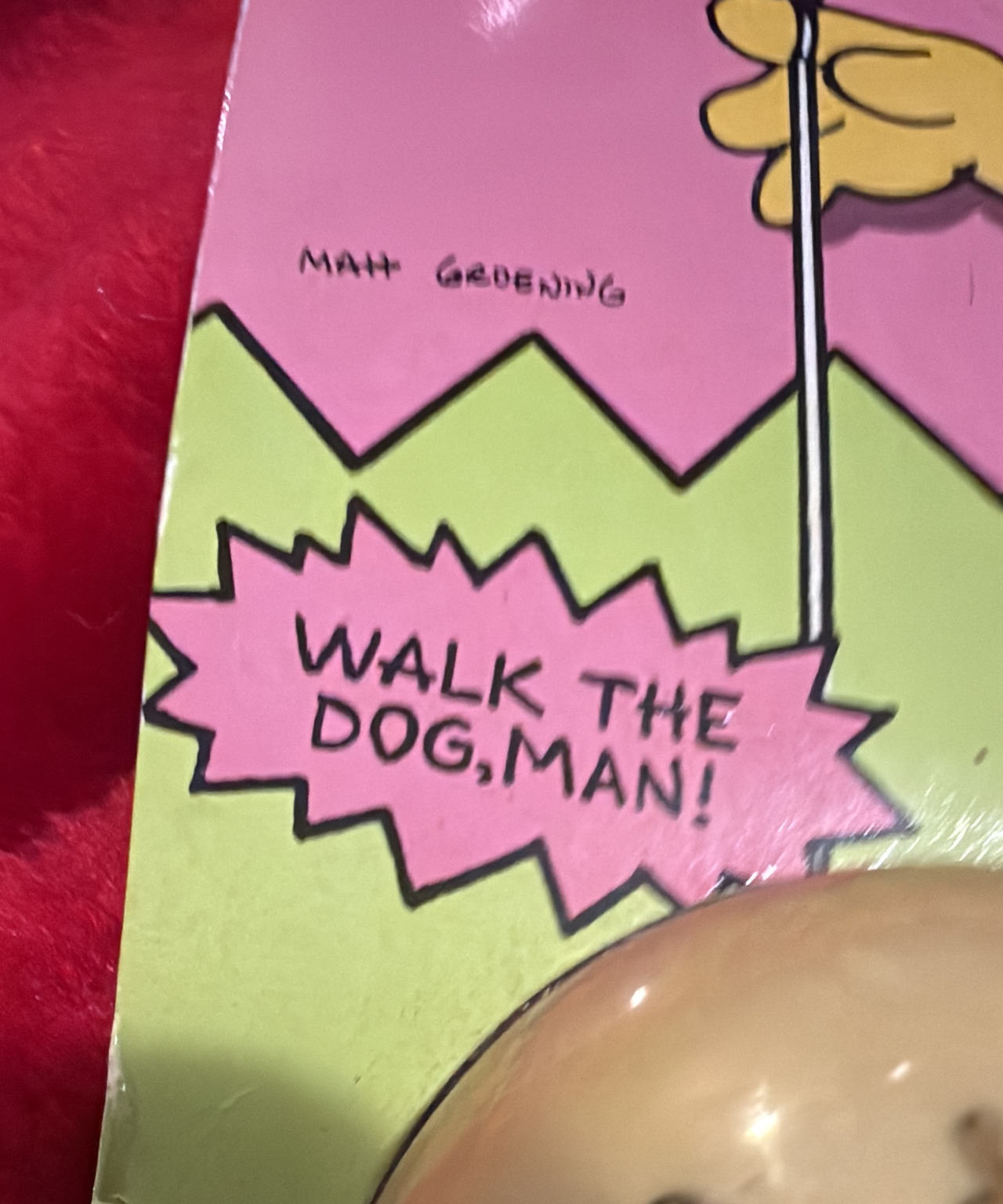 The Simpsons Bart Simpson Walk the Dog, Man! Yo-Yo