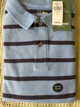 Men’s L.L.Bean Premium Double L Polo Size XL Color Blue - Image 4
