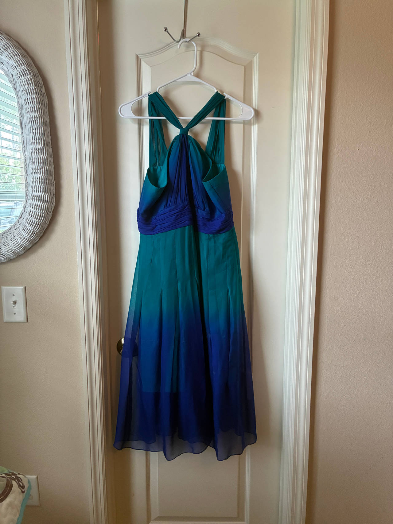Jones New York Halter Dress Ombré Size 8