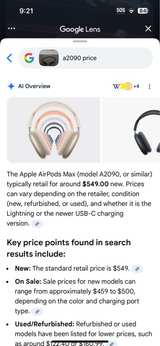 Apple AirPods Max Over-Ear Headphones - Image 1