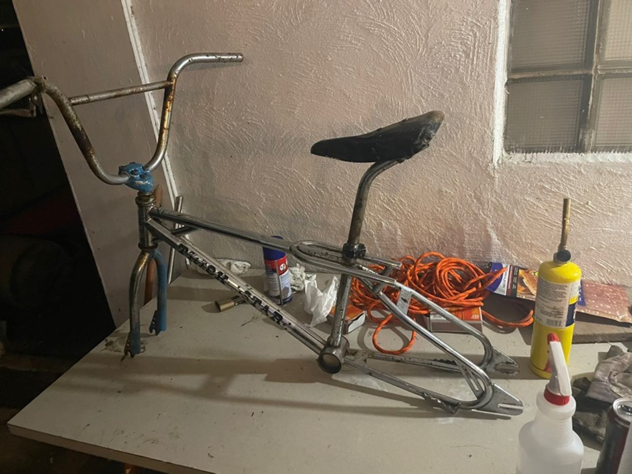 Hutch Trick Star Chrome BMX Frame
