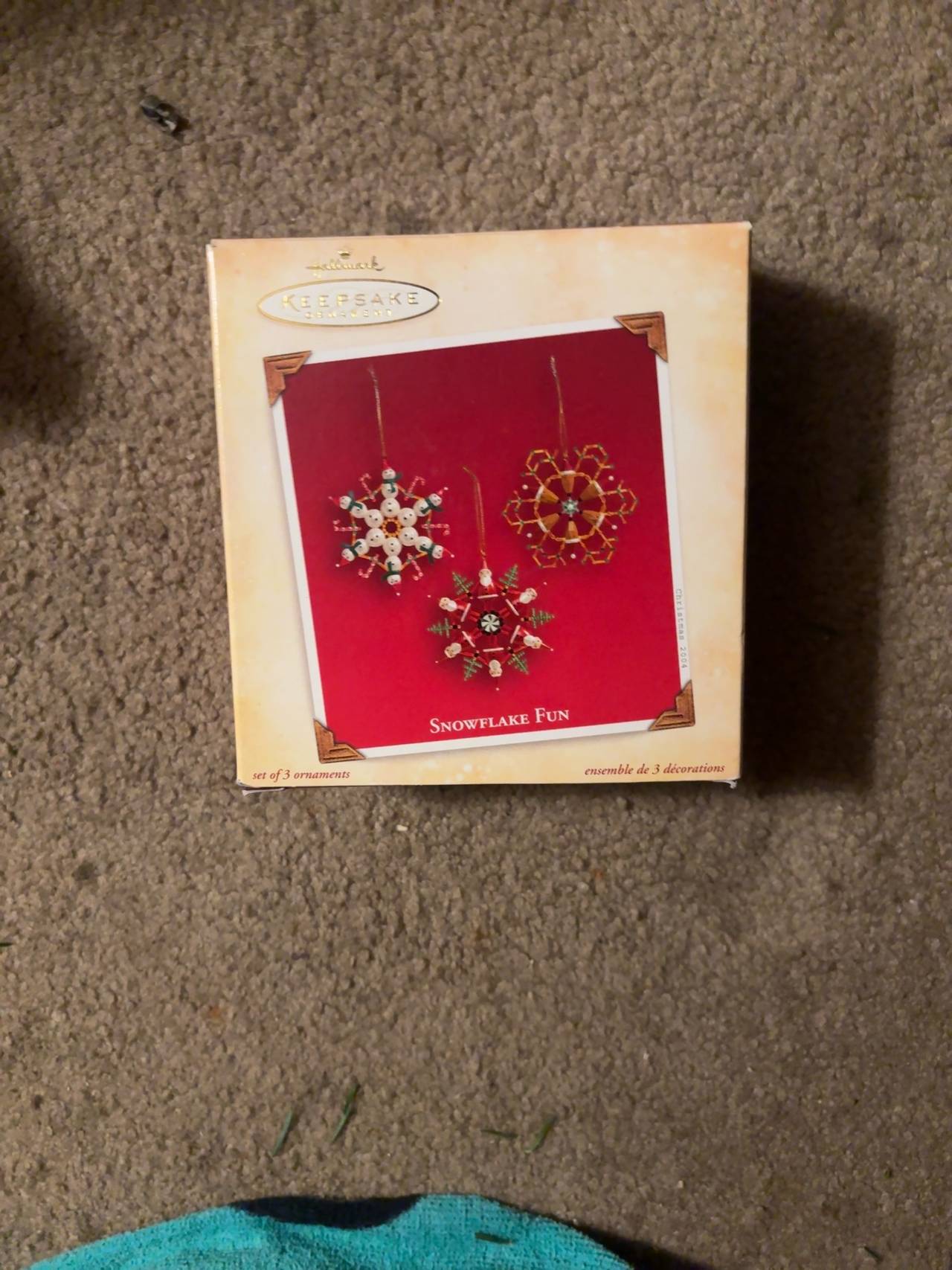 Hallmark Keepsake Snowflake Fun Set of 3 Ornaments