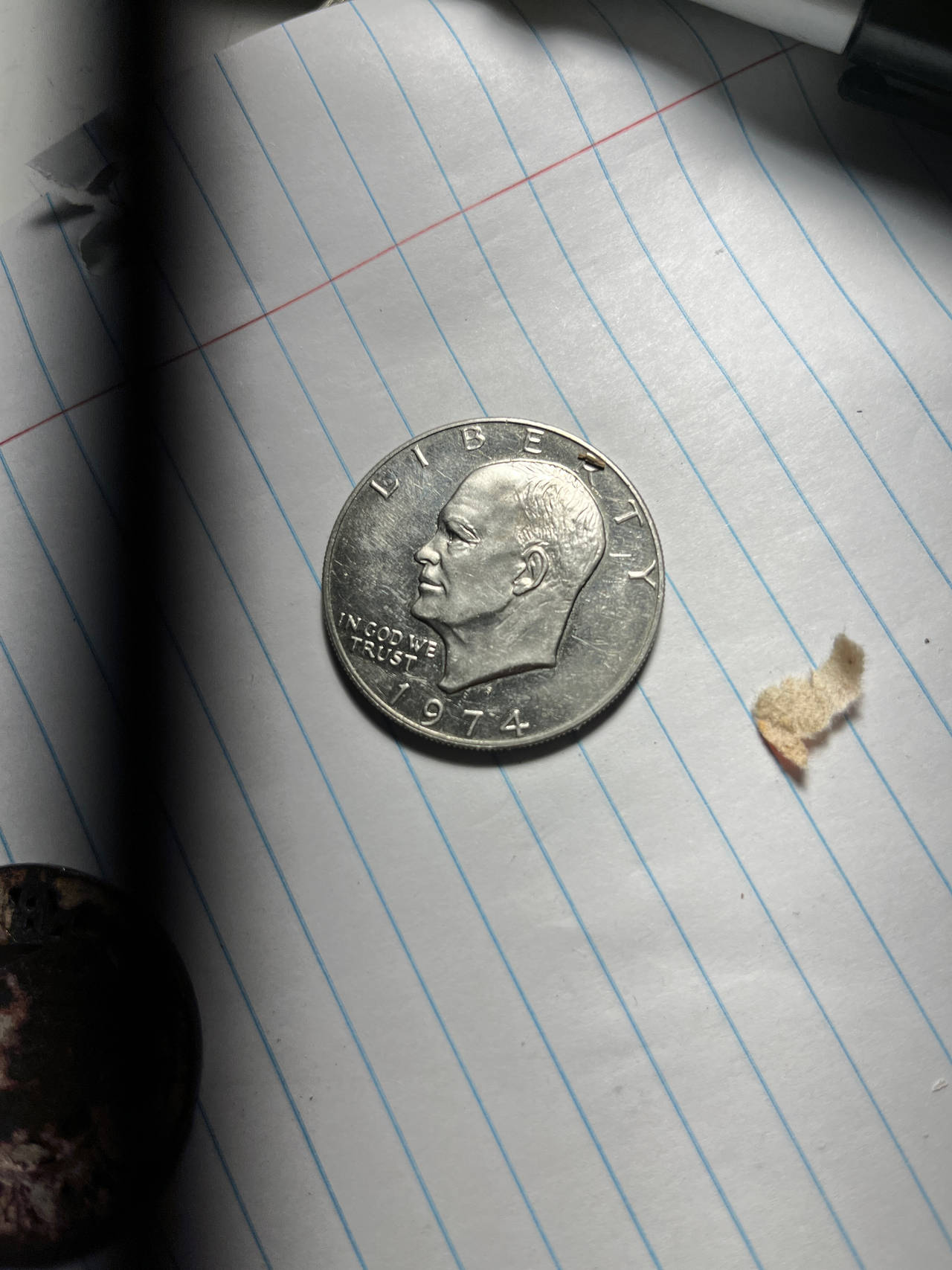 1974 Eisenhower Dollar Coin