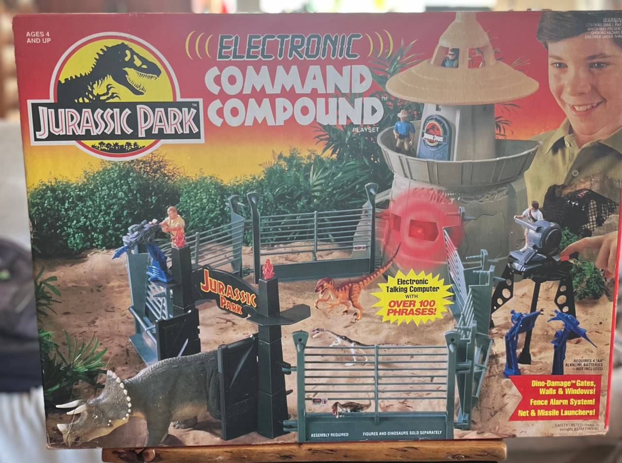 Jurassic Park Electronic Command Compound Playset (1993)
