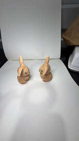 Goebel Vintage Yellow Gold Bunny Salt and Pepper Shaker Set - Image 3