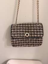 Rare Kate Spade tweed purse with chain straps - Image 2