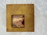 Vintage Florentine Gold Leaf Angel Wood Plaque - Image 2