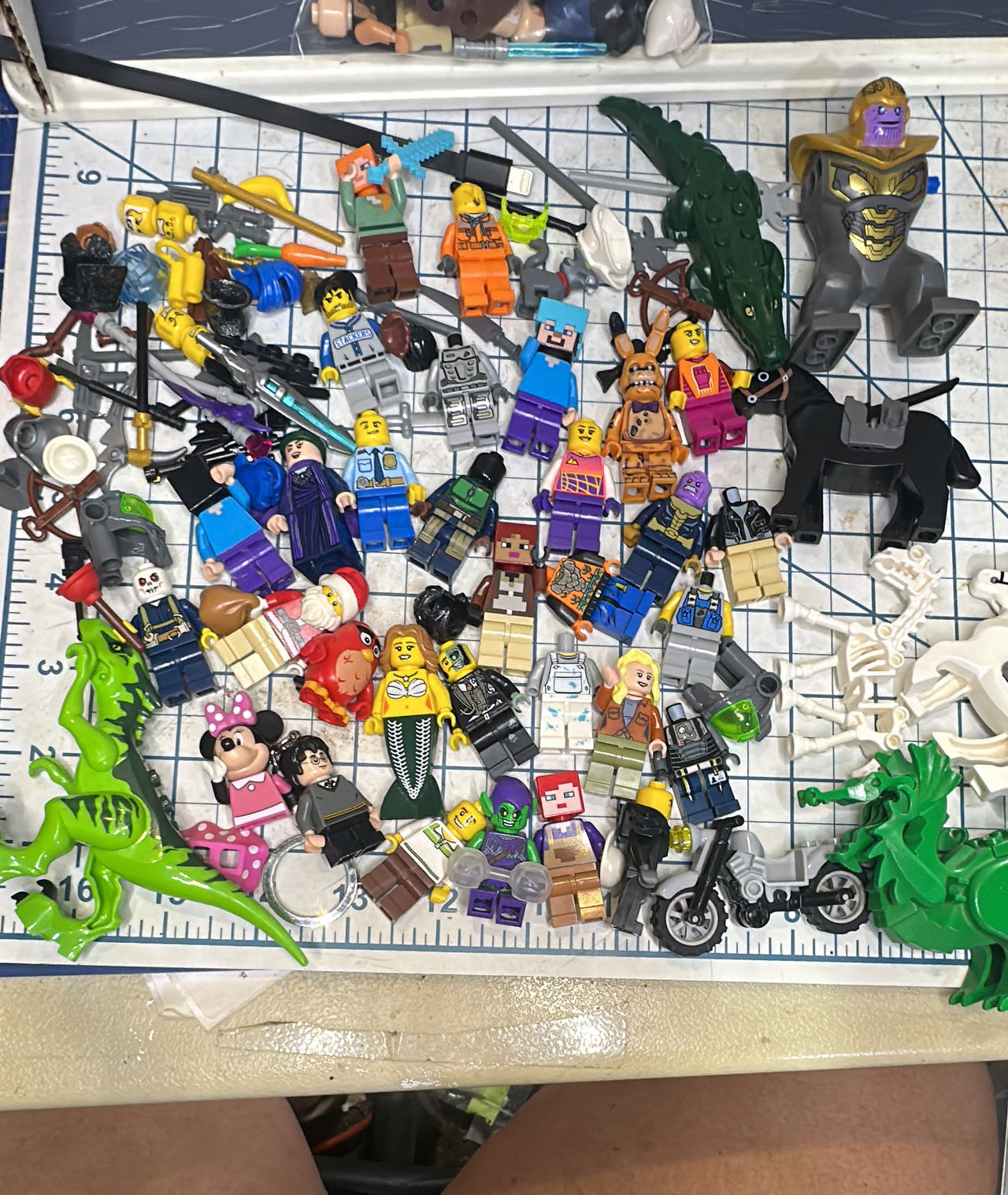 LEGO Minifigure and Animal Bulk Lot