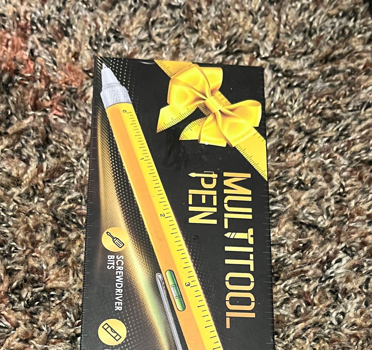 6-in-1 Multitool Pen with Level and Screwdriver