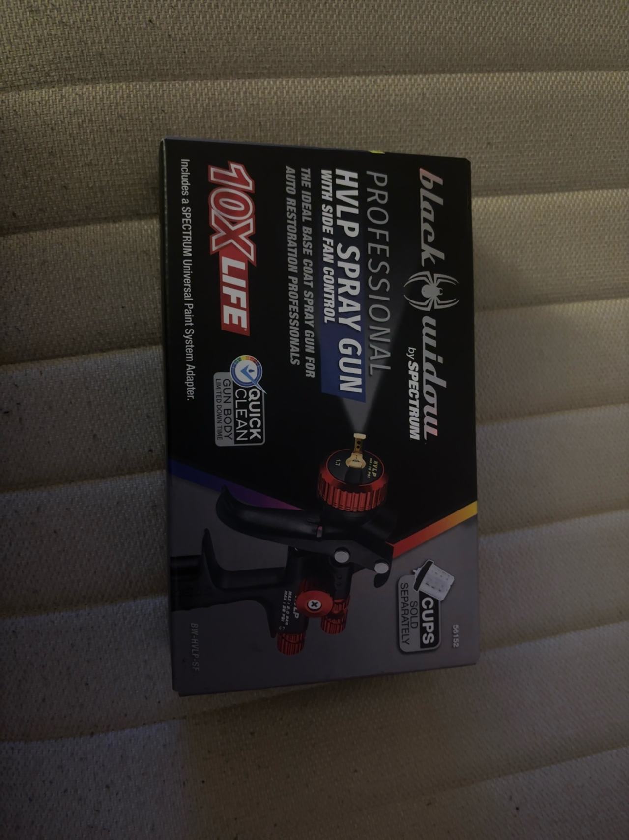 Spectrum Black Widow HVLP Spray Gun