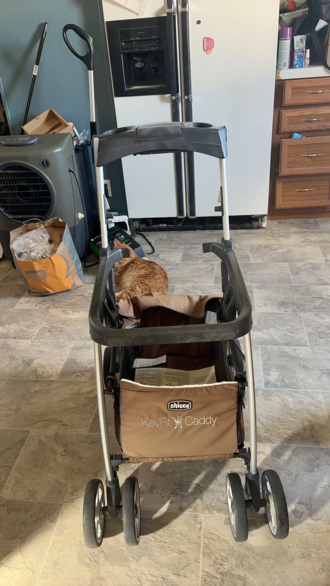 Chicco KeyFit Caddy Frame Stroller Black