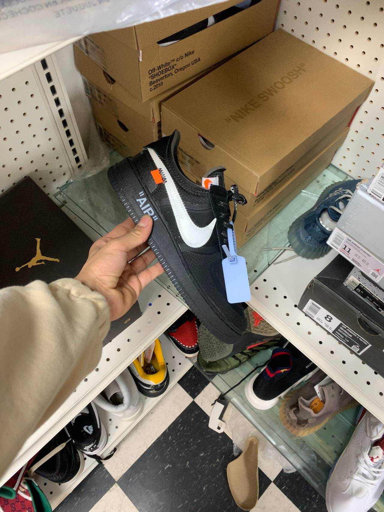 Nike Air Force 1 Low Off-White Black/White