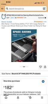 Aluminum Portable Bike/Truck Ramp 440lb Capacity - Image 5