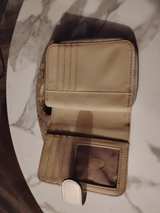 GUESS Logo Monogram Small Zip-Around Wallet - Image 1