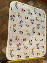 Vintage Disney Mickey & Friends Quilted Baby Blanket - Image 2