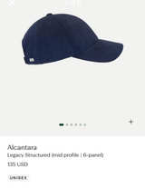 Varsity - Alcantara Legacy Structured Cap - New with tag - Image 1