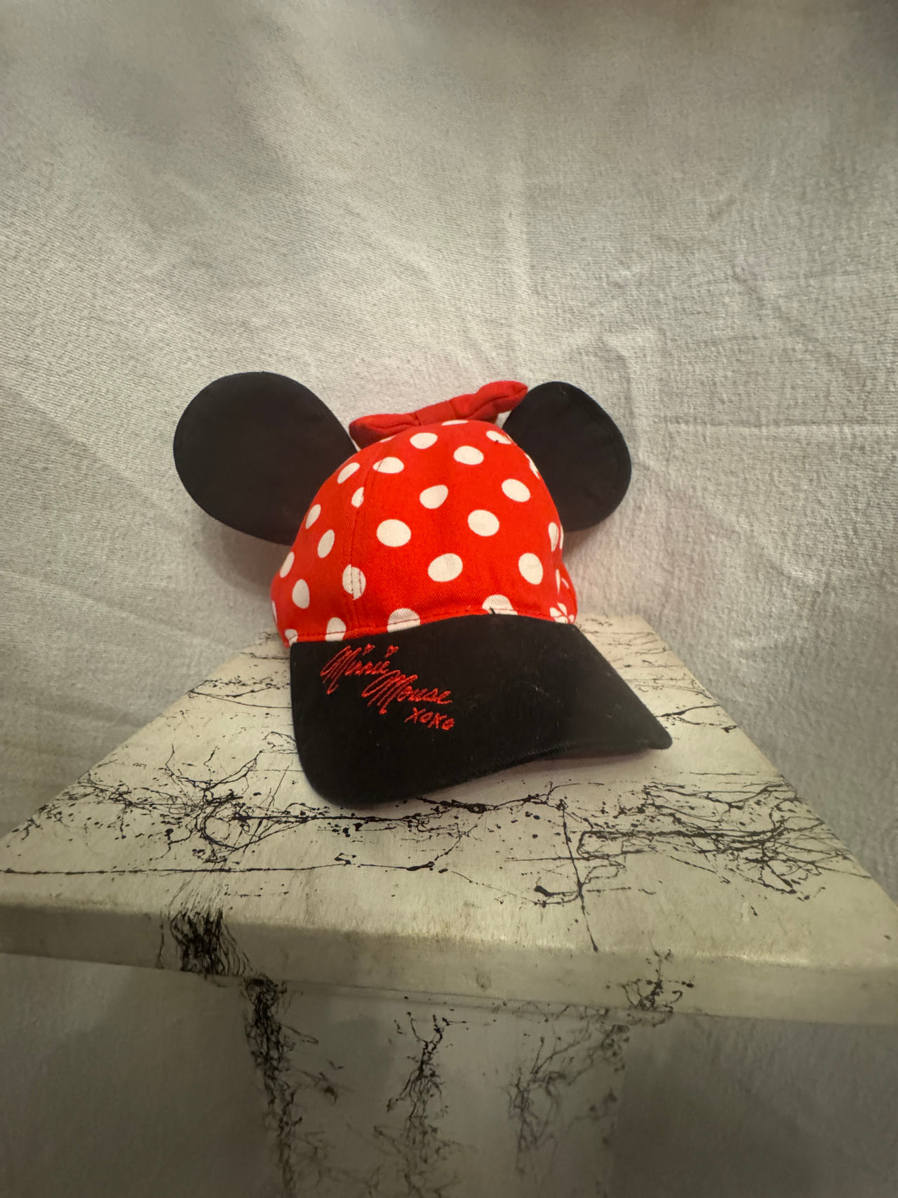 Disney Minnie Mouse Polka Dot Ears Hat