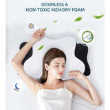 Cervical Neck Pillow for Neck & Shoulder, Ergonomic Contour Memory Foam Pillows - Image 3