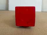 Vintage Eric Olsen Red Owl Statue 1968 - Image 5