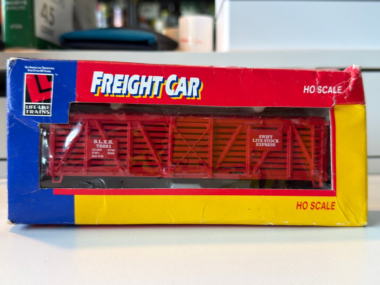 Life-Like HO Scale Swift Live Stock Express Stock Car