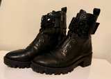 Karl Lagerfeld Pippa Black Crystal Embellished Boots -size 6.5 - Image 3