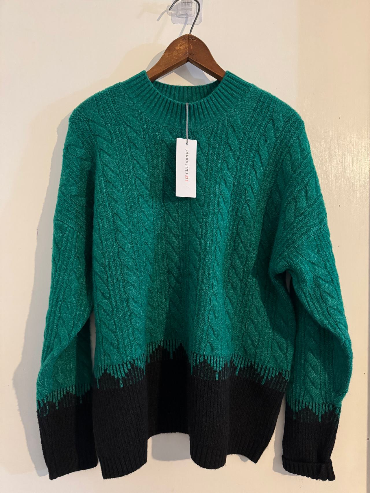 Liz Claiborne Cable Knit Sweater