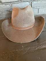 Anthropologie Sparkle Cowboy Rancher Hat Gold - Image 2