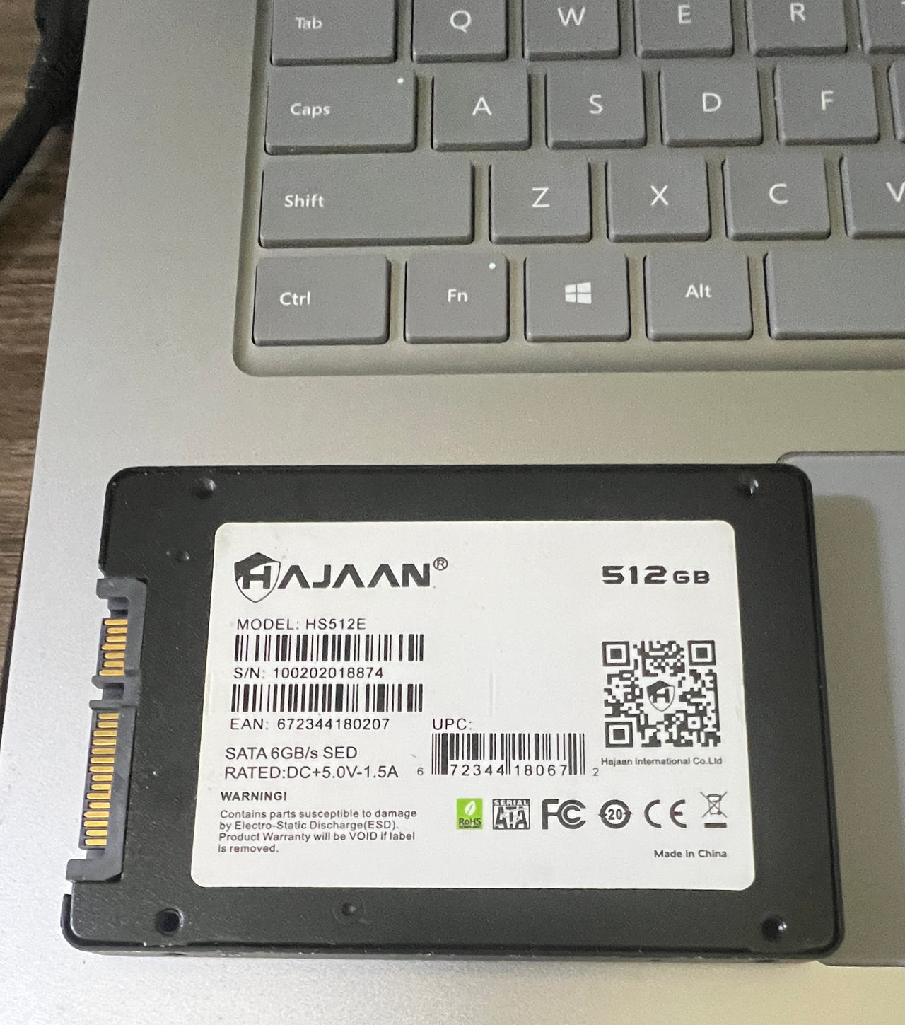 HAJAAN 512GB SATA 6Gb/s SSD