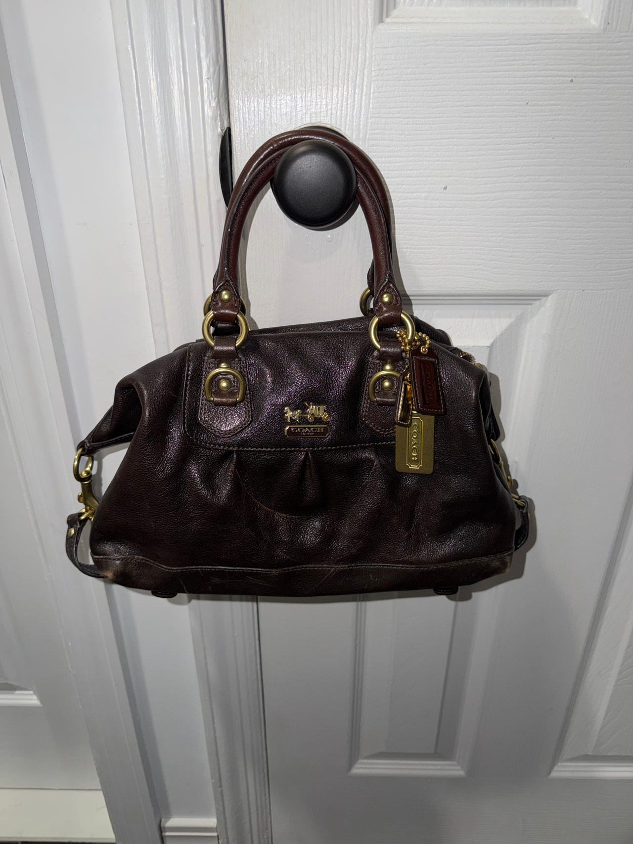 Coach Madison Leather Sophia Satchel
