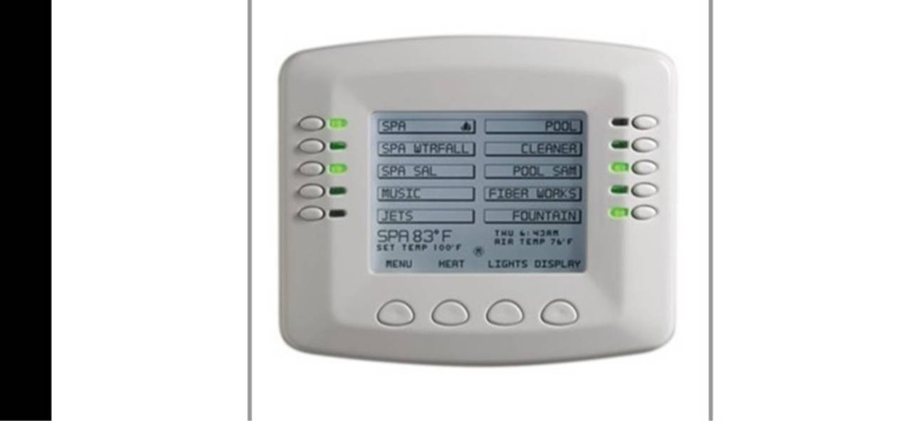 Pentair IntelliTouch Indoor Control Panel White
