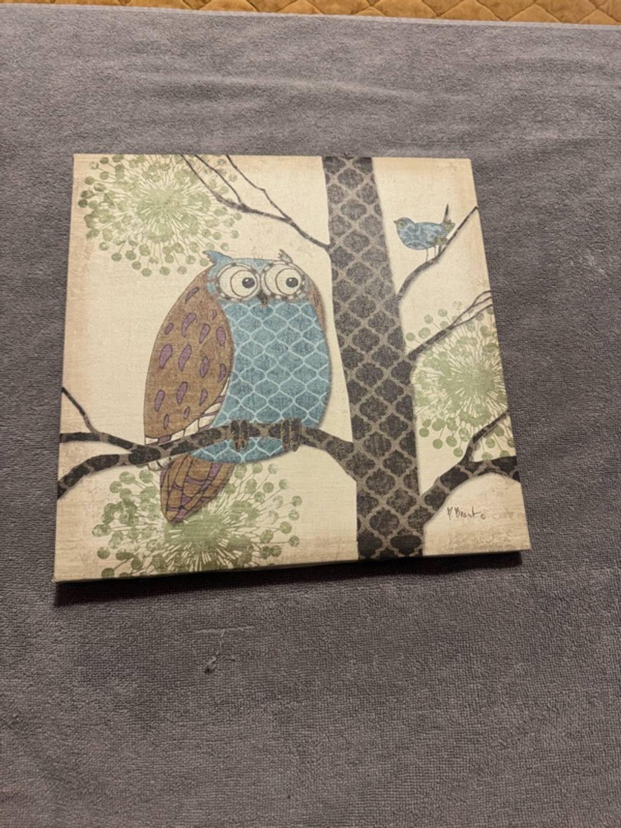 Fantasy Owl Canvas Print