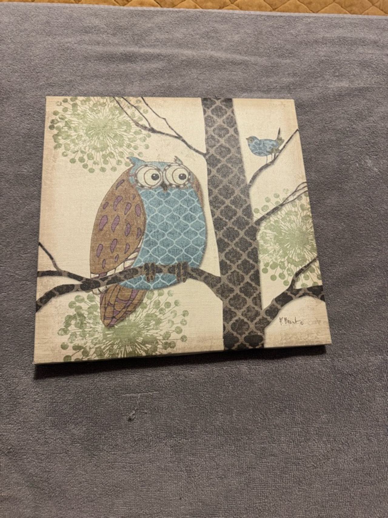 Fantasy Owl Canvas Print