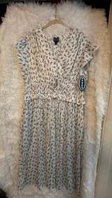Scoop Women's Pleated Flutter Sleeve Dress - Image 3
