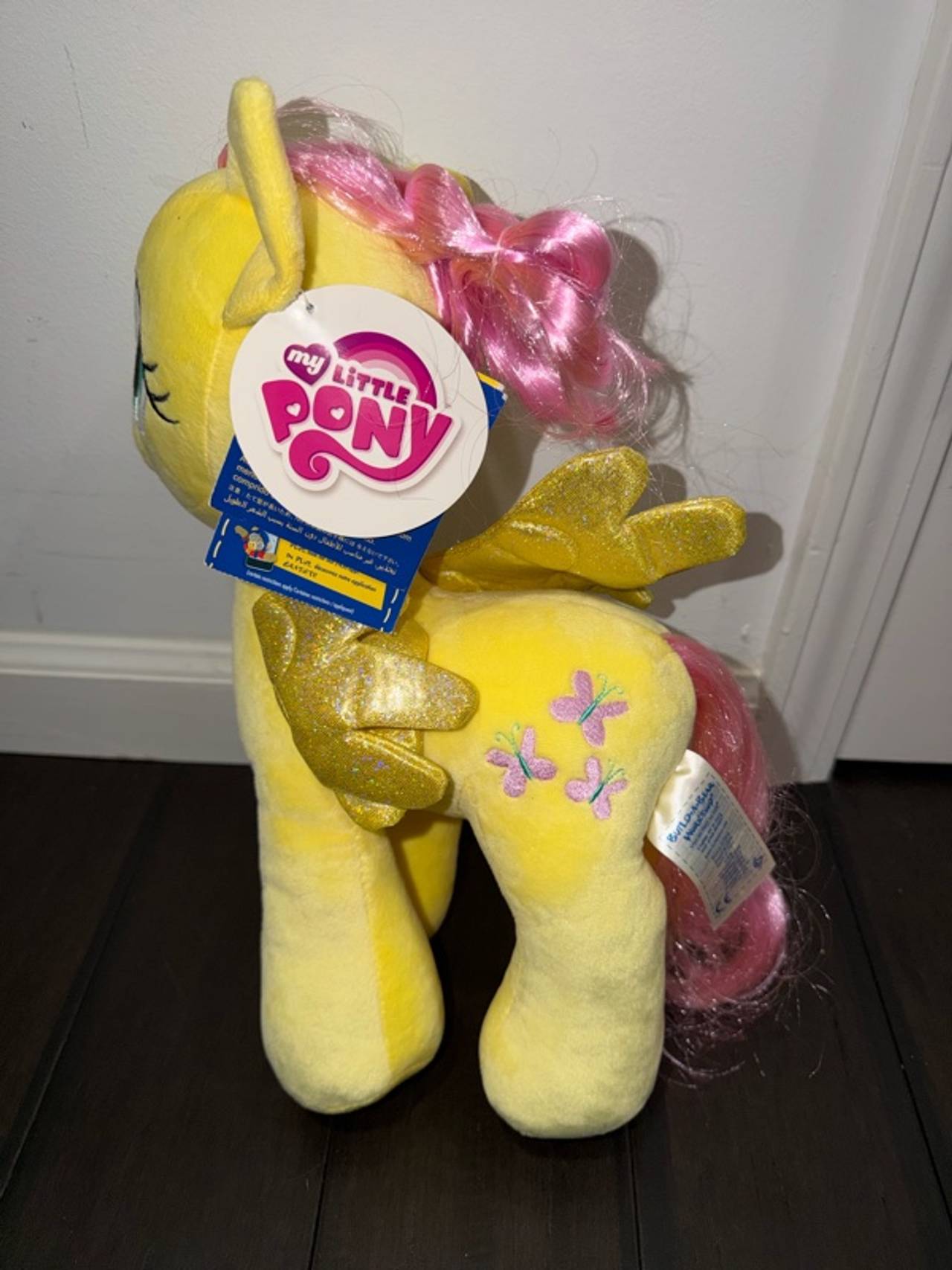 Build-A-Bear My Little Pony Fluttershy Plush 18-inch