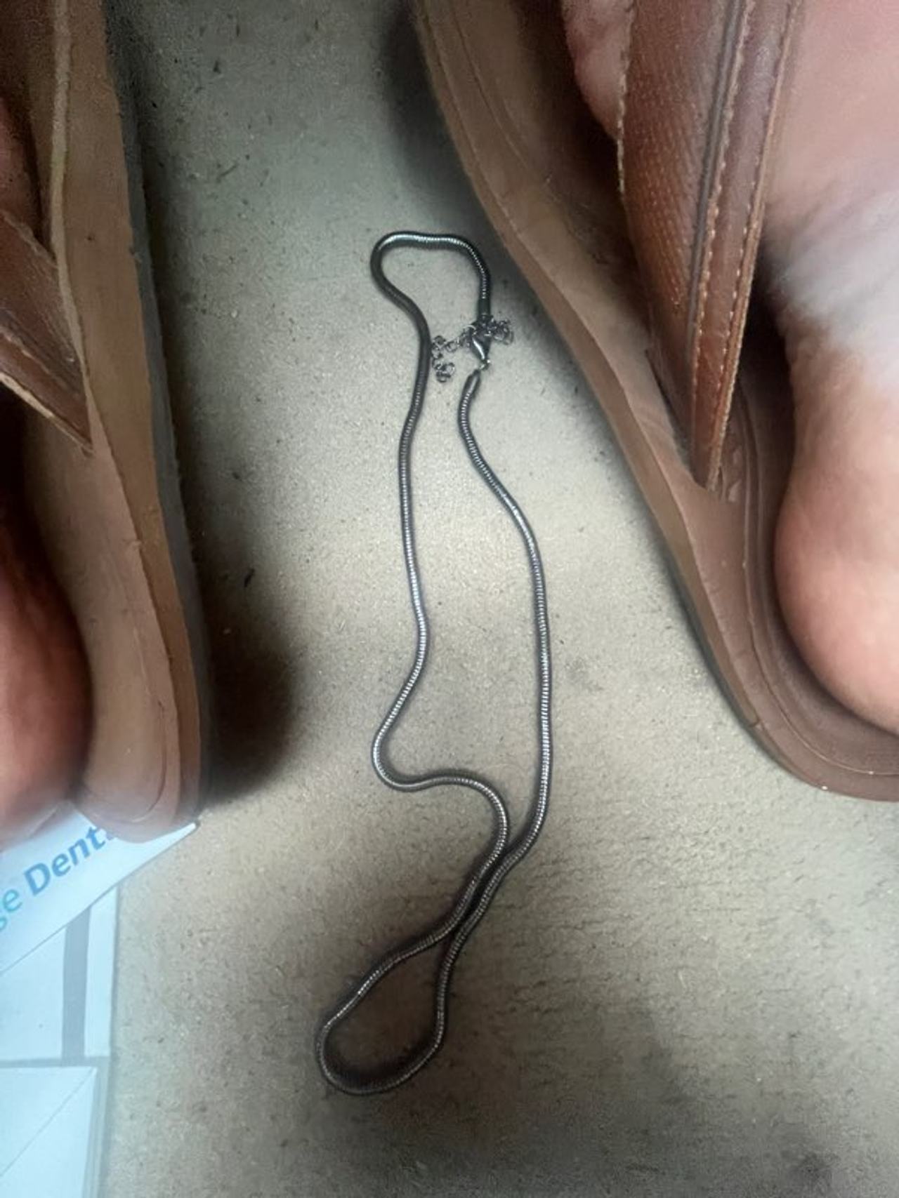 Sterling Silver Snake Chain Necklace