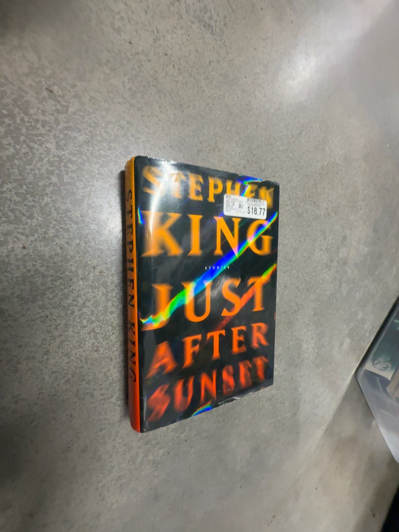 Stephen King Just After Sunset Hardcover First Edition