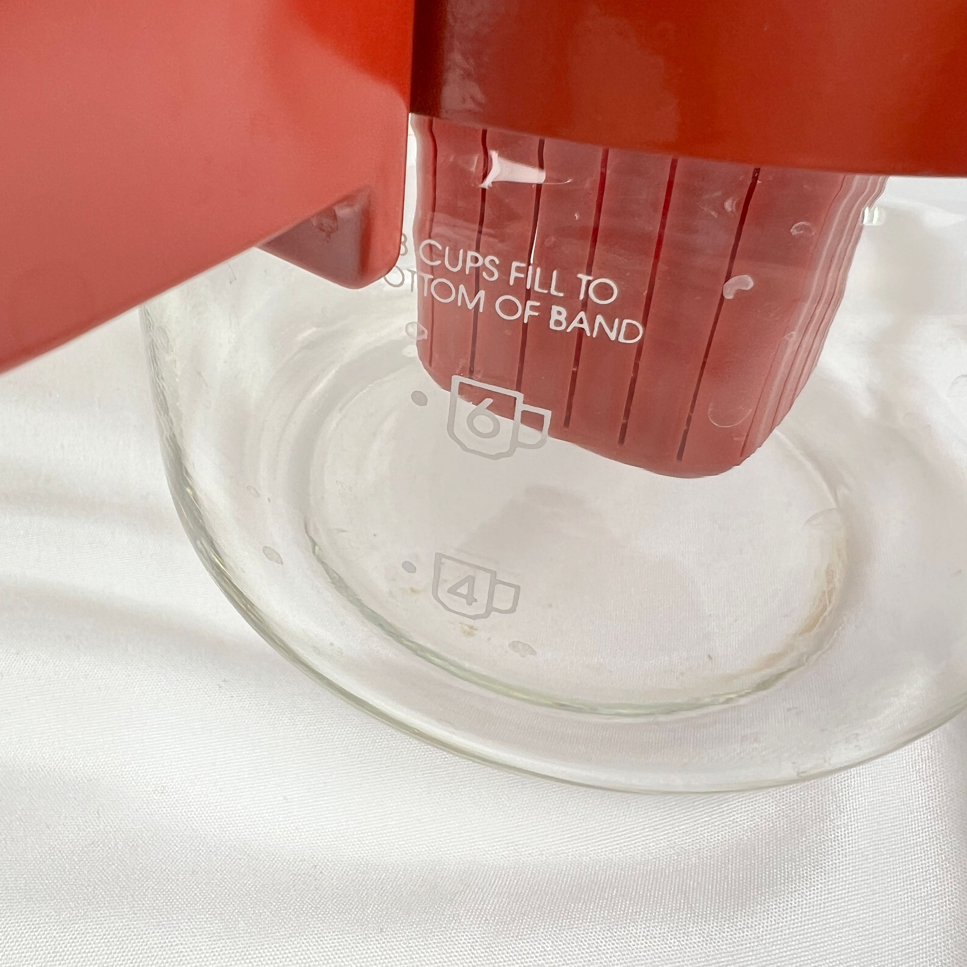 Vintage InfiniTea Gourmet Tea Brewer Evergreen Glass Pitcher Hot or Iced Red - Image 7