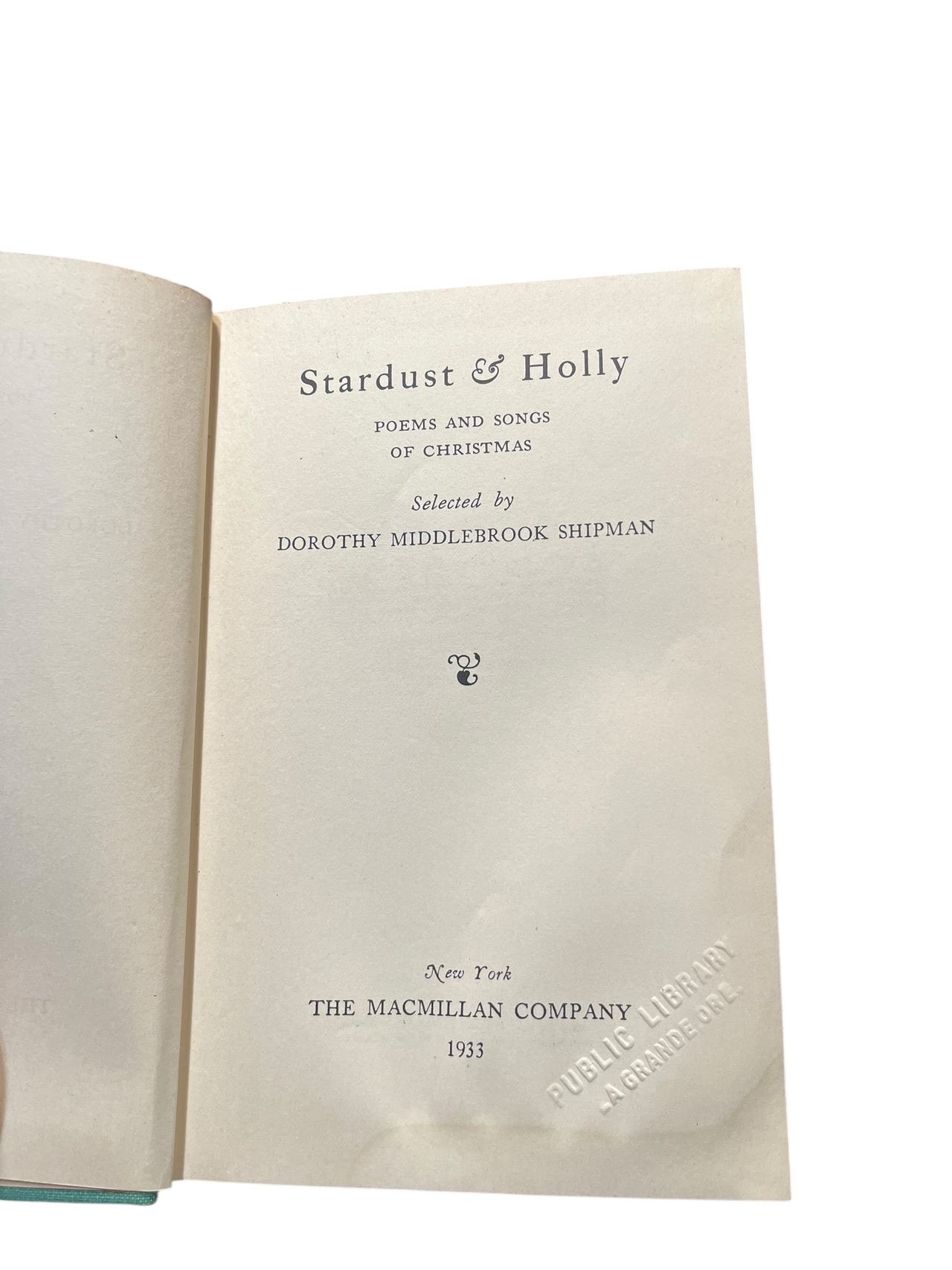 Stardust & Holly: Poems and Songs of Christmas