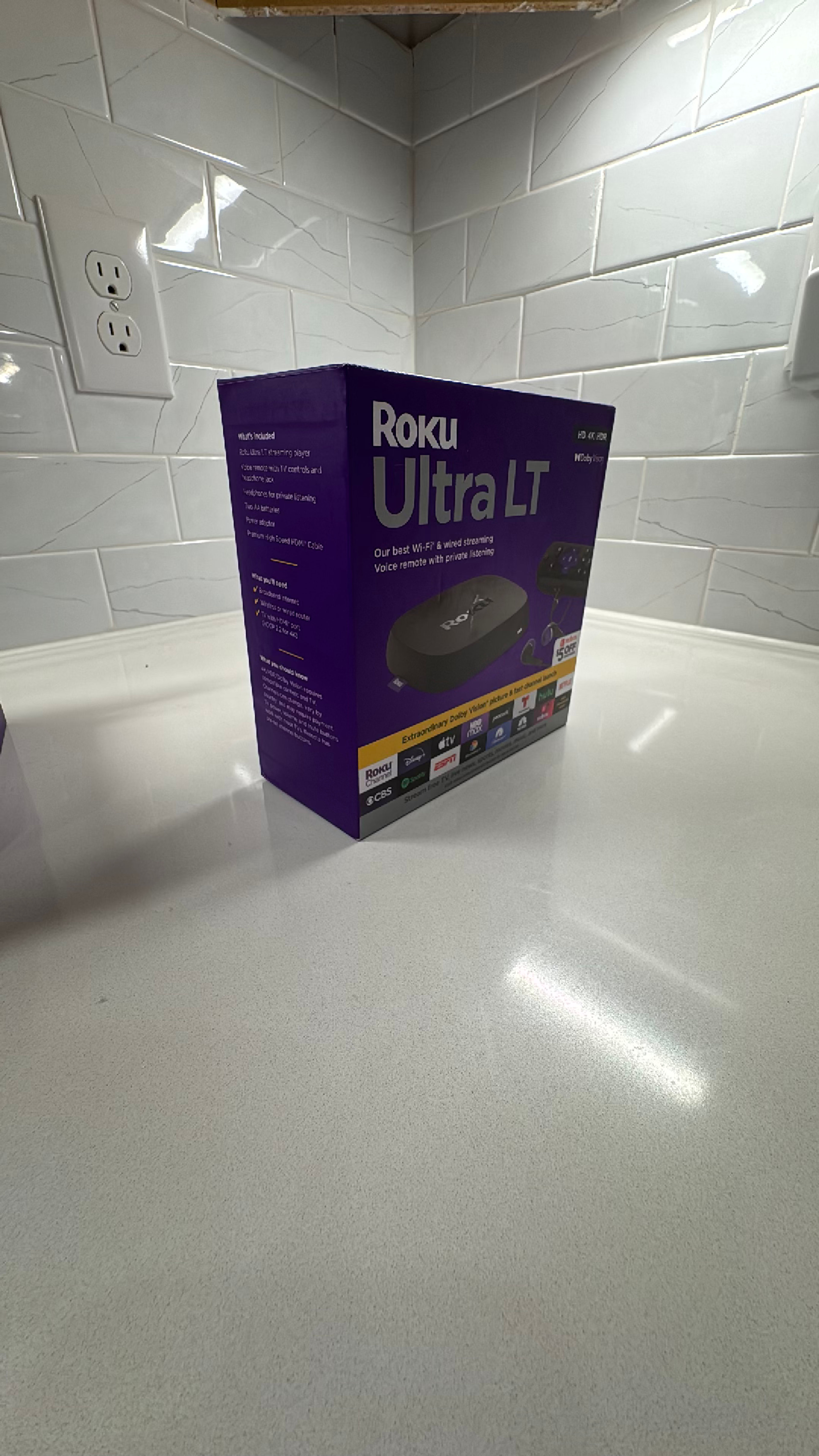 Roku Ultra LT 4K Streaming Device Black New Open Box - Image 2