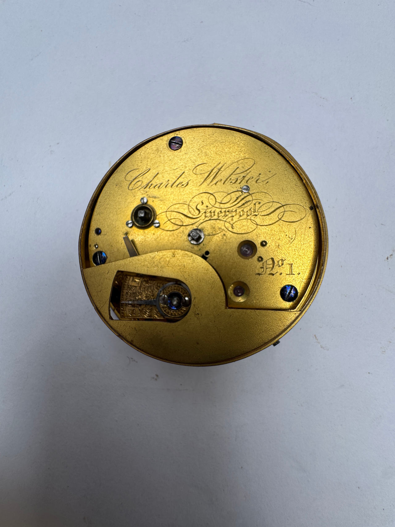 Antique Pocket Watch Movement