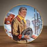 John Wayne "The Duke" Collector Plate by Robert Tanenbaum - Image 2