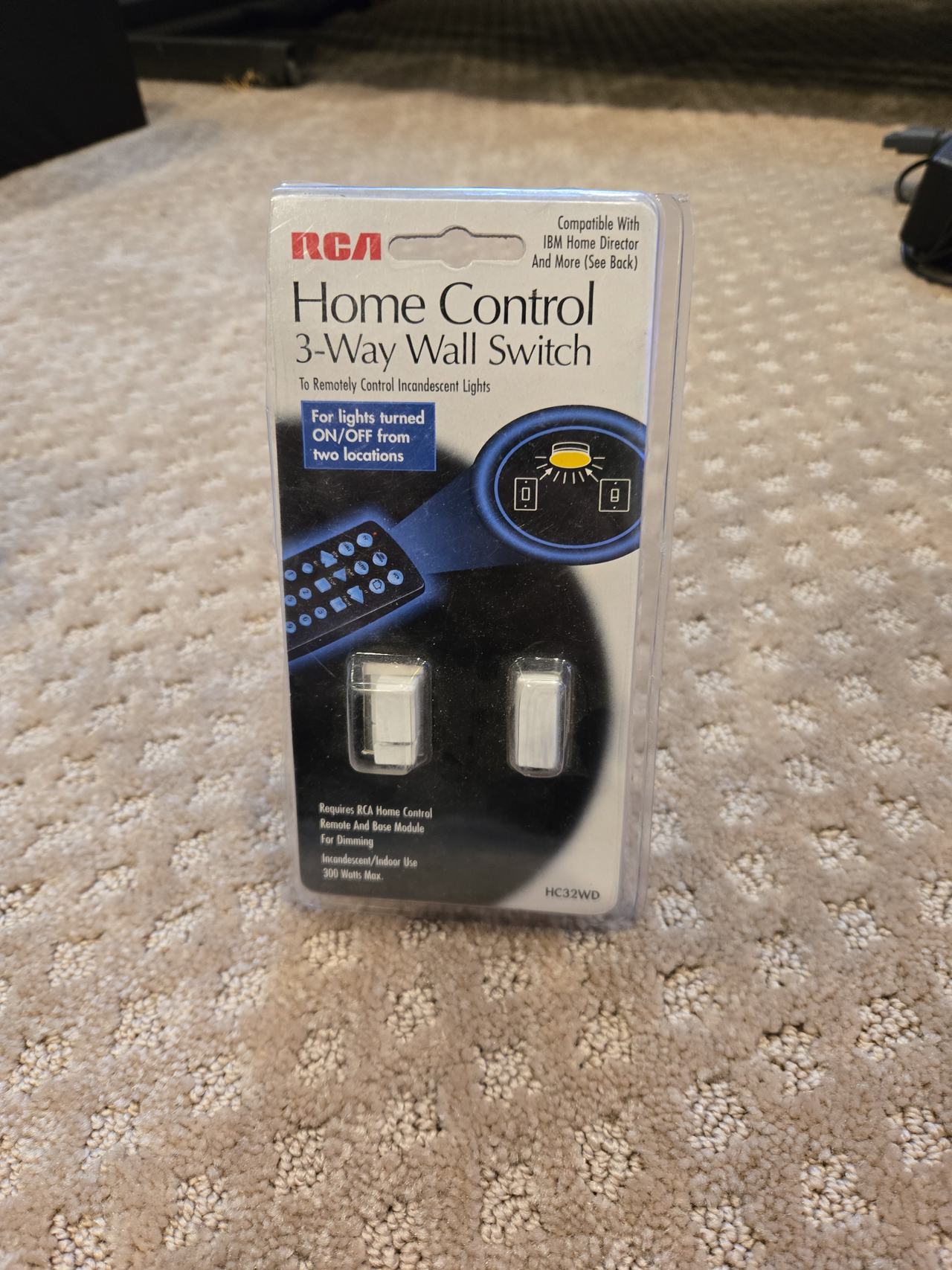 RCA Home Control 3-Way Wall Switch HC32WD