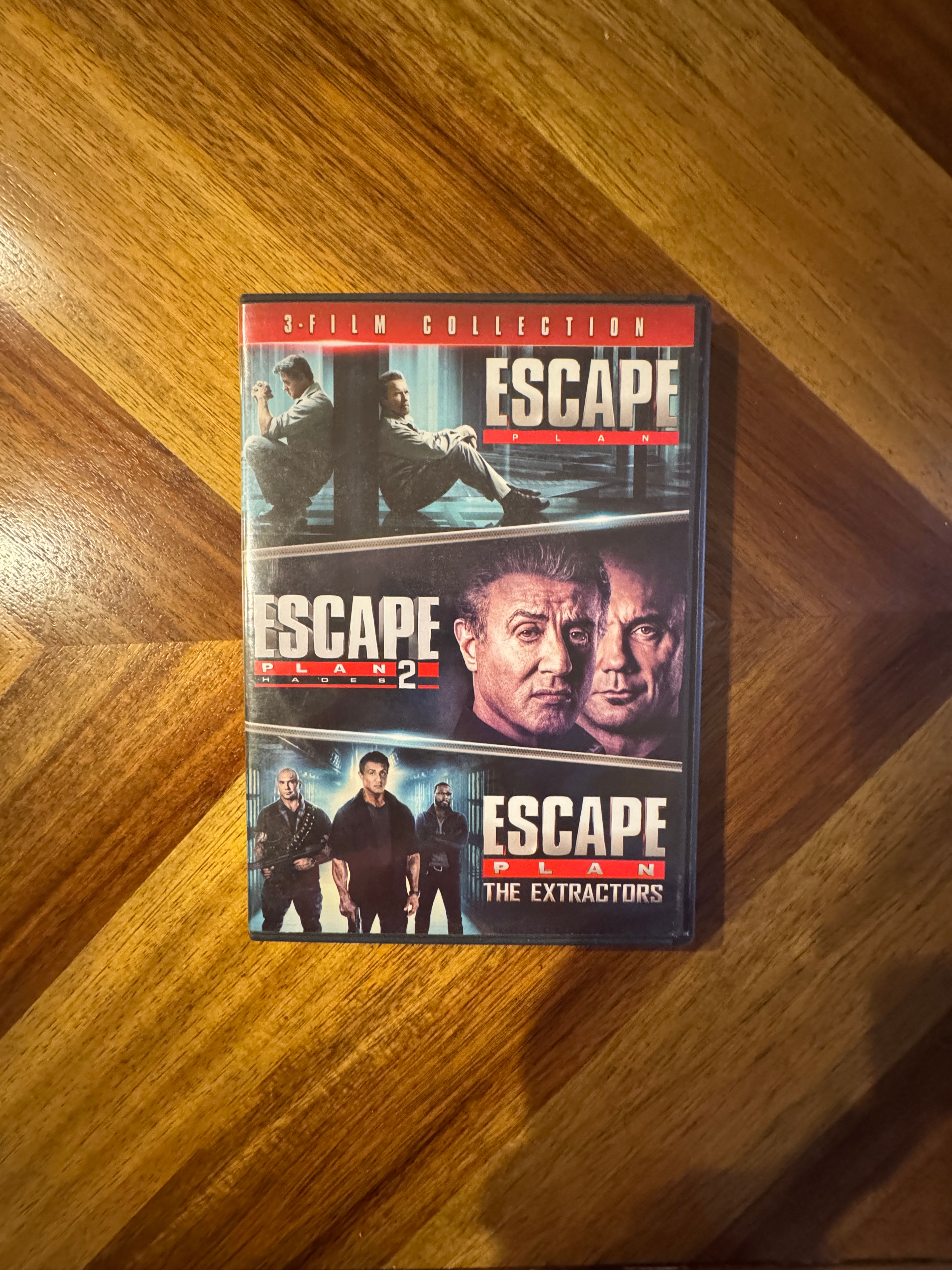 Escape Plan 3-Film Collection DVD
