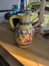 Deruta Raffaellesco Italian Ceramic Pitcher - Image 2