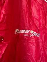 Bumble Bee Boats Vintage Satin Hoodie - Image 2